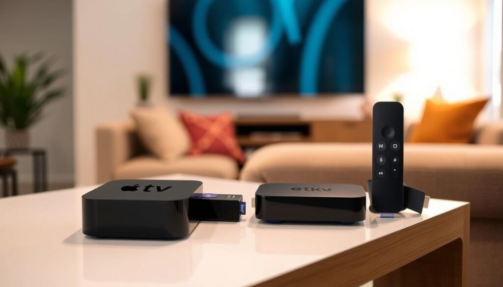 apple tv and roku streaming devices