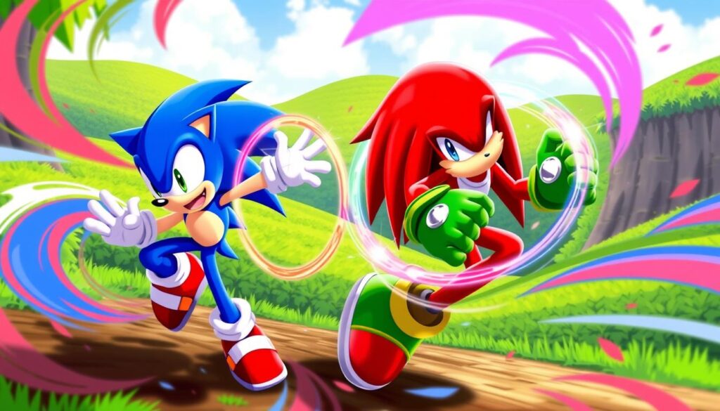 sonic & knuckles lock-on technology